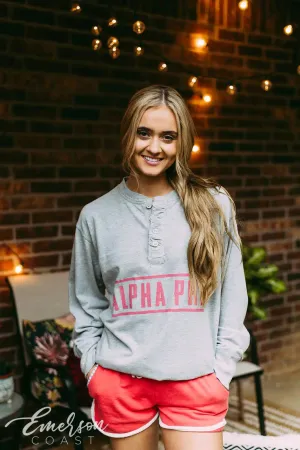 Alpha Phi PR Thermal Henley