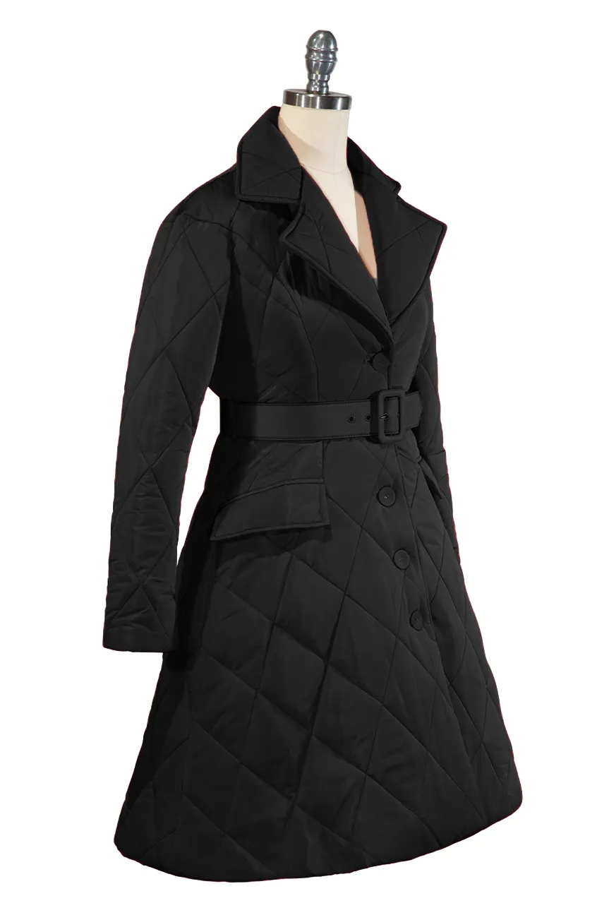 Aspen Puffer Coat (Black)