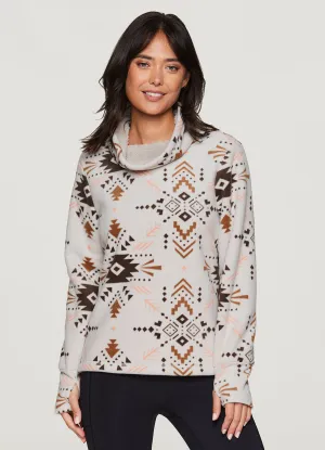 Aurora Sherpa Lined Aztec Sweatshirt