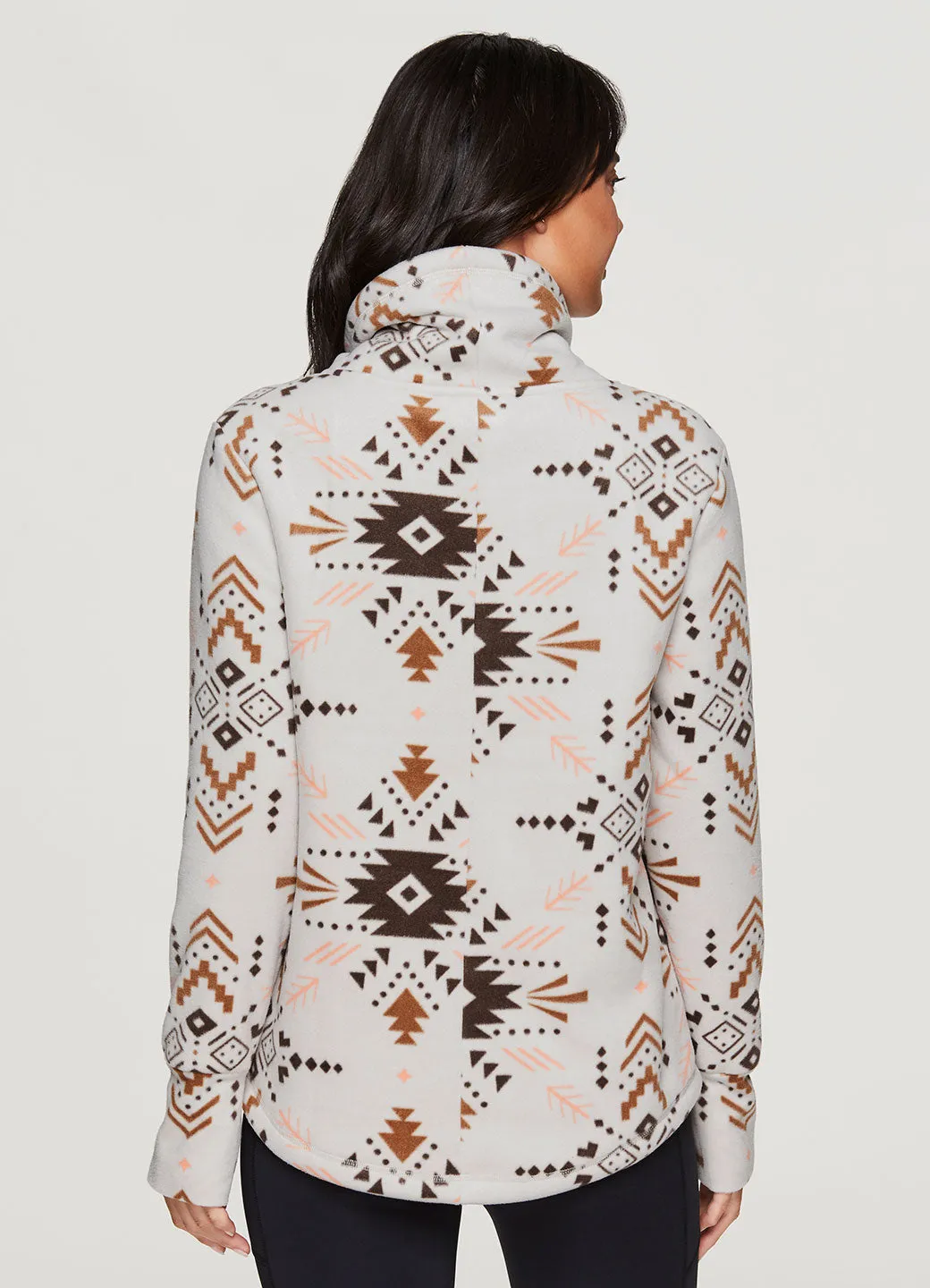 Aurora Sherpa Lined Aztec Sweatshirt