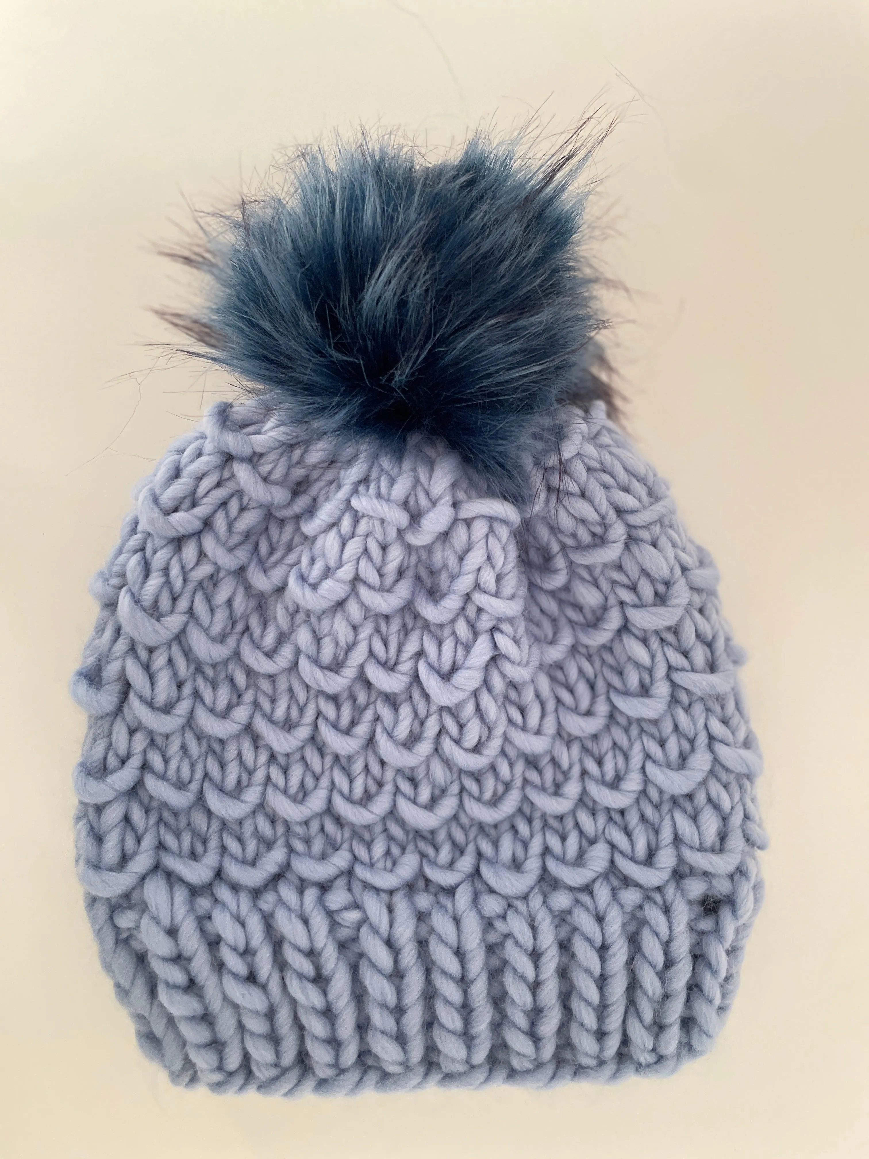 Bamboo Beanie Dusty Blue