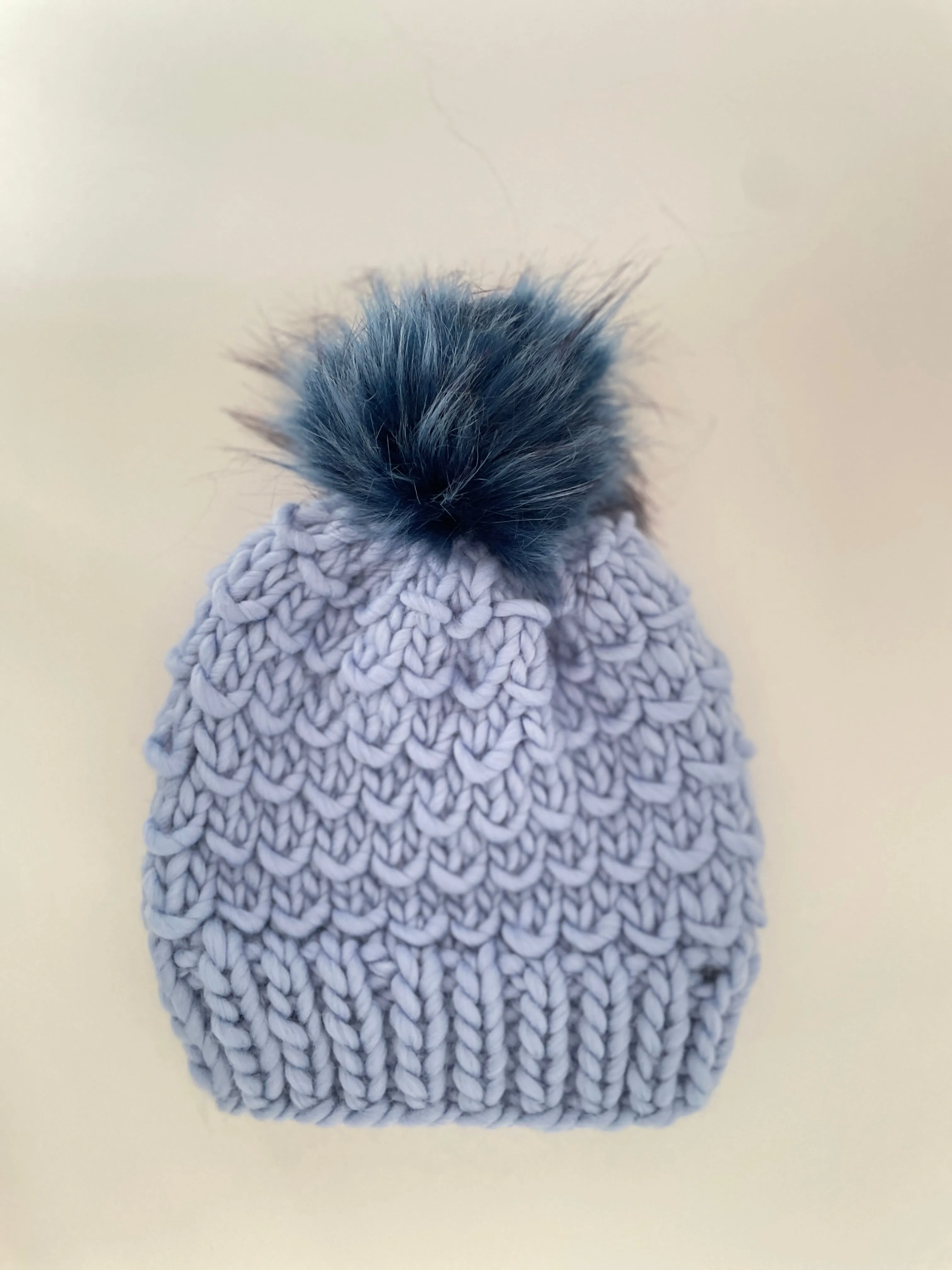 Bamboo Beanie Dusty Blue