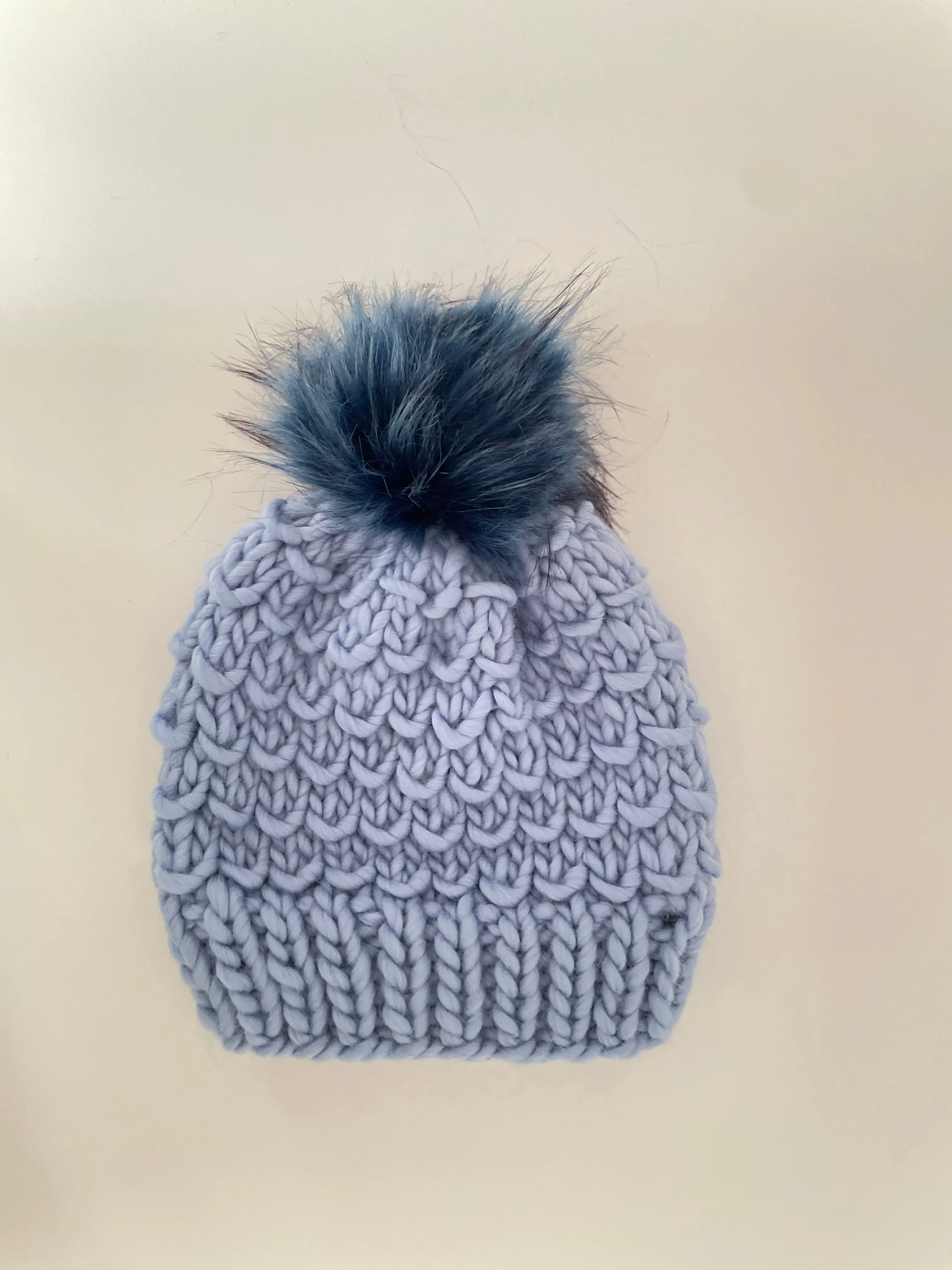 Bamboo Beanie Dusty Blue