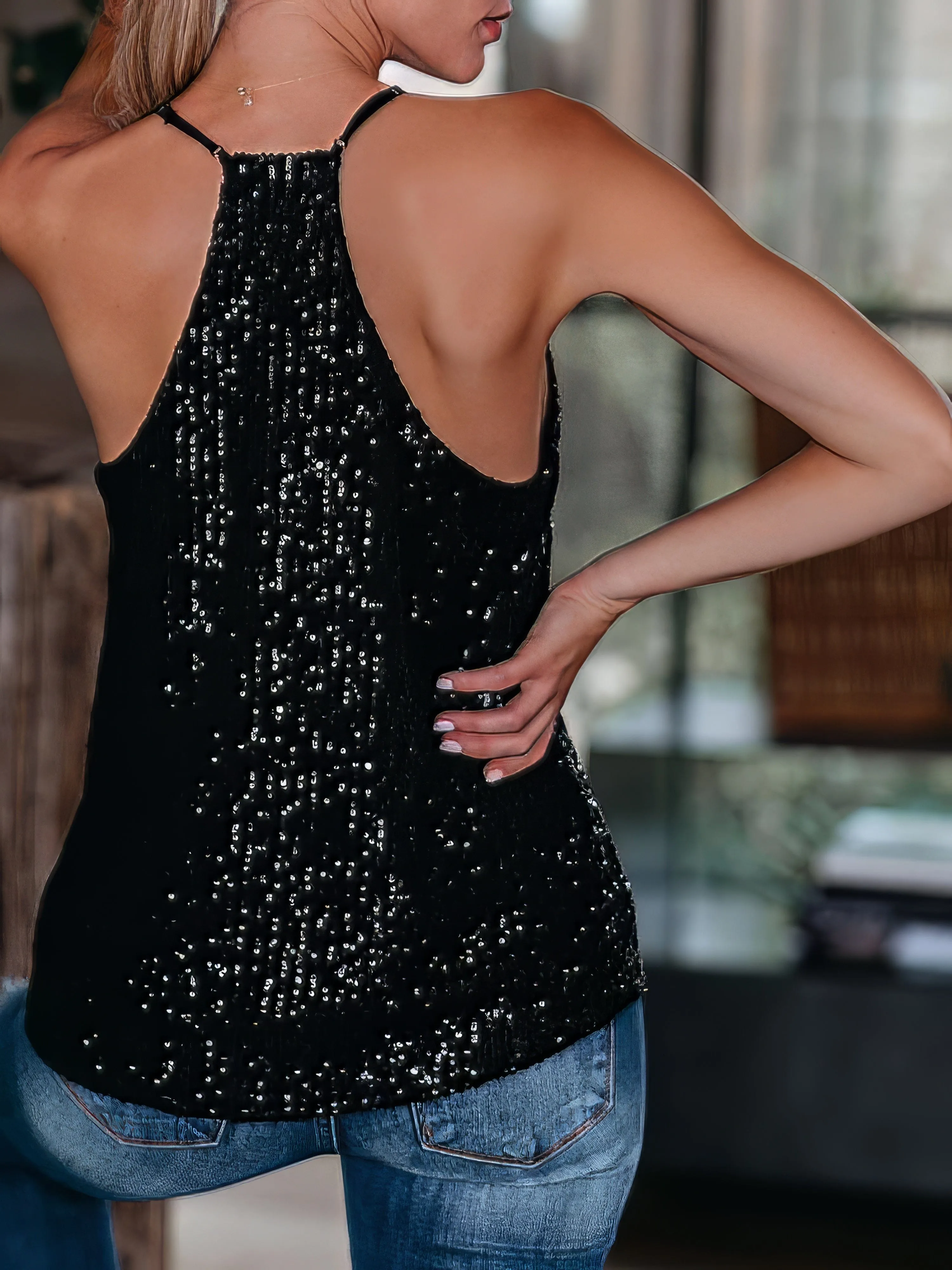 Beautiful Sequin Tank