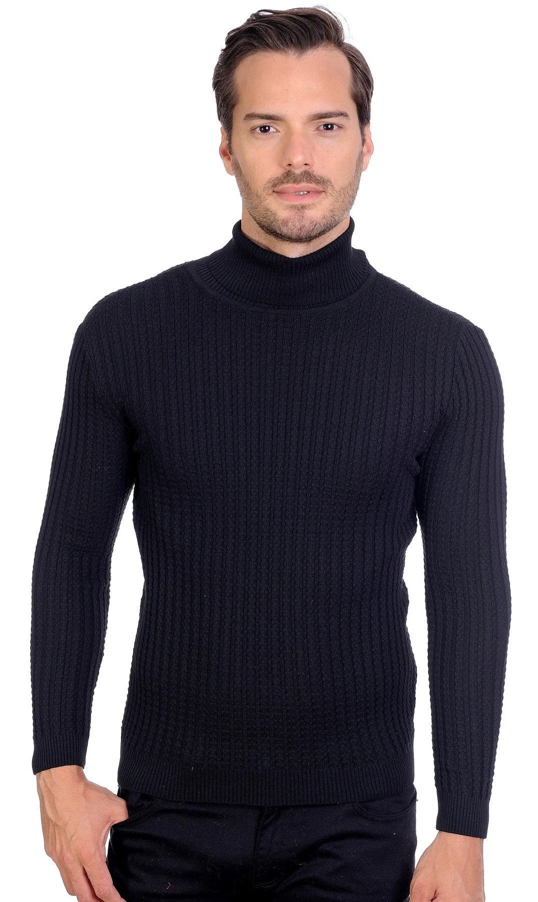 Black Turtleneck