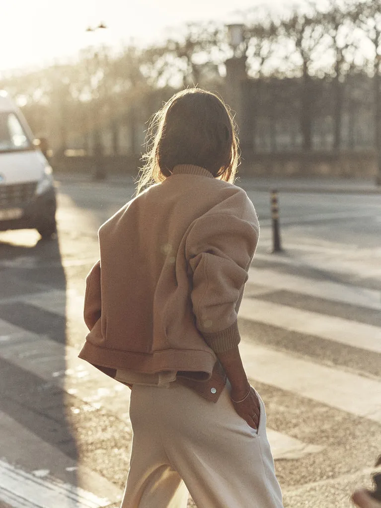 Braidy Jacket- Warm Camel