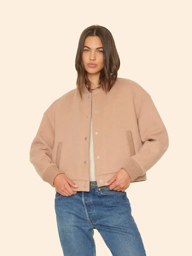 Braidy Jacket- Warm Camel