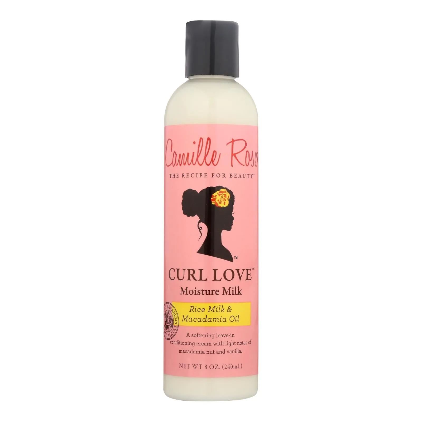 Camille Rose Curl Love Moisture Milk Conditioner, 8 Fl Oz