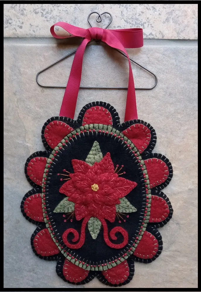 Christmas Eve Wool Applique