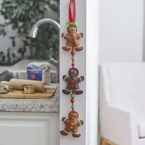 Coats & Clark Sewing Gingerbread Door Hanger