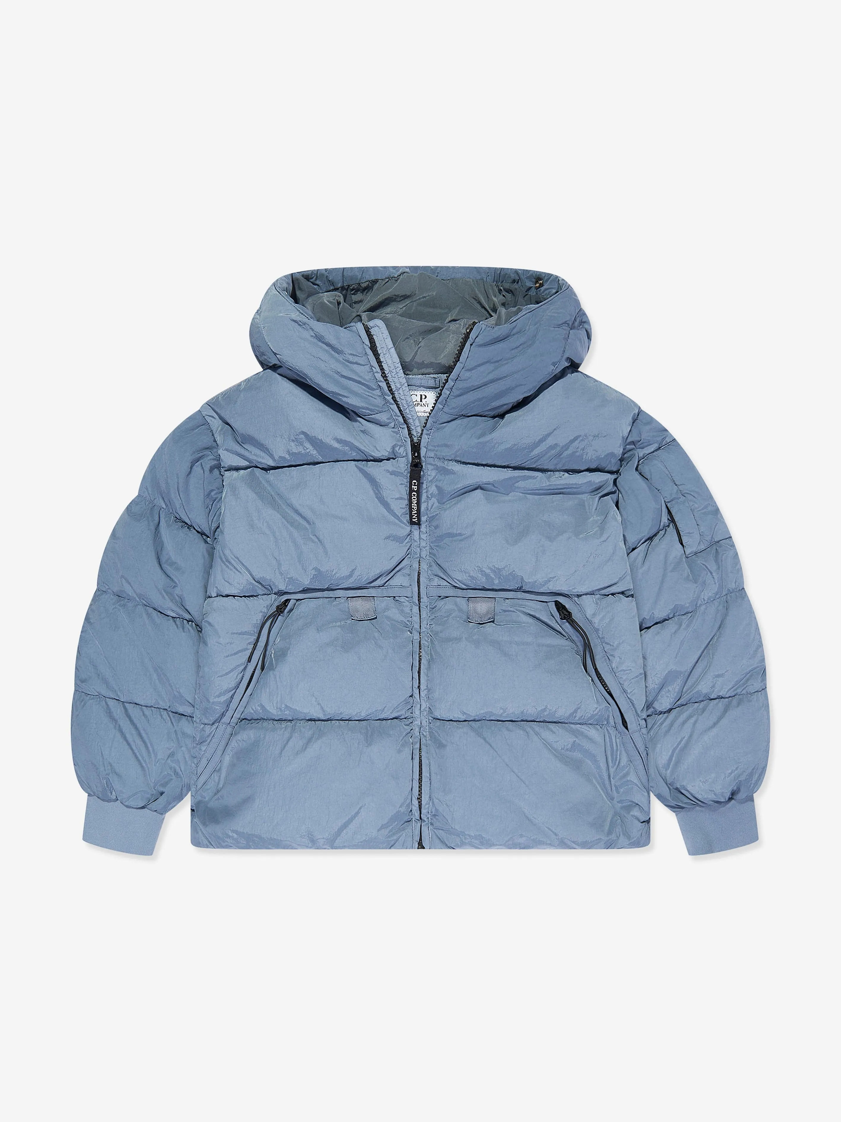 C.P. Company Boys Puffer Jacket in Grey