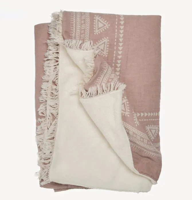 Devon Fleece Lined Throw