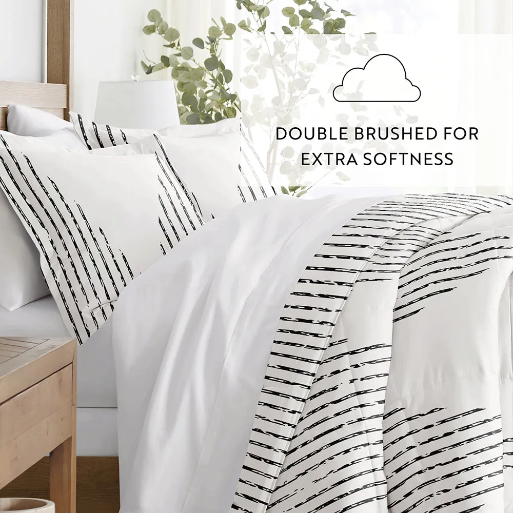 Diamond Stripe Down-Alternative Comforter Set - 12 Days of Deals