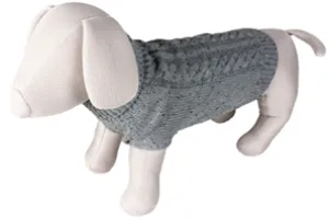 DOG SWEATER COZY GREY