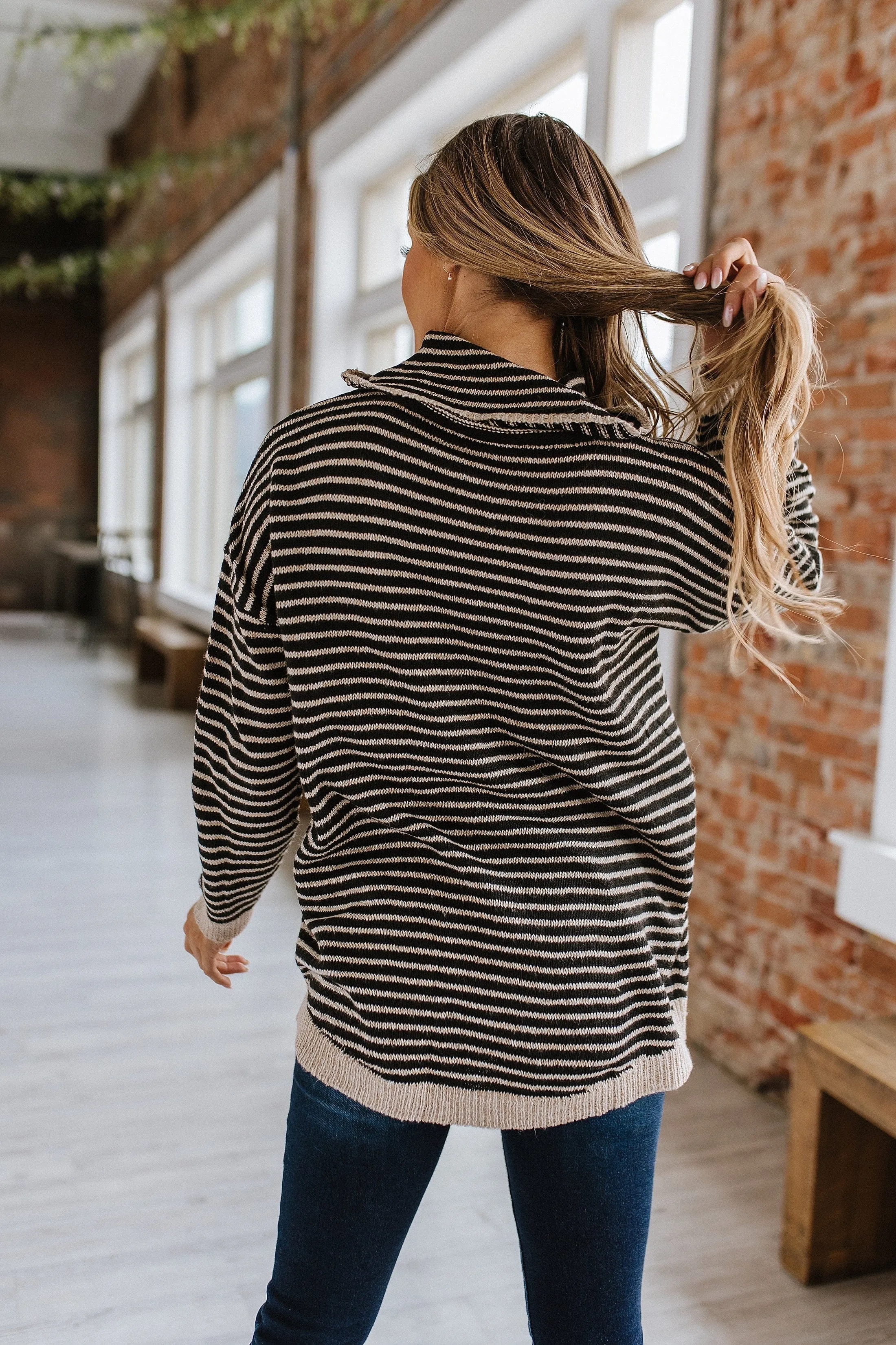 Emmy Striped Oversized Sweater | S-2XL | PRE ORDER