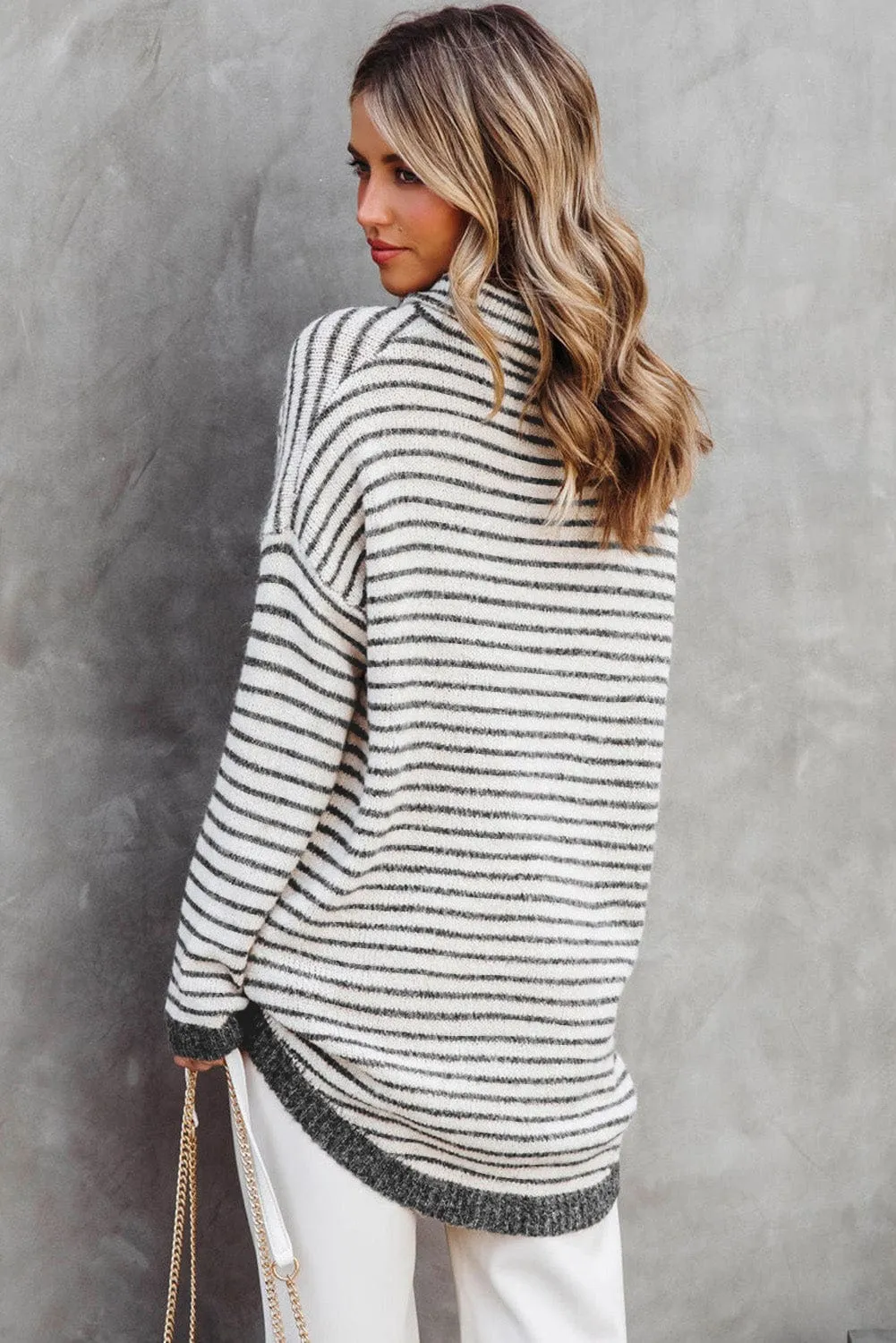 Emmy Striped Oversized Sweater | S-2XL | PRE ORDER