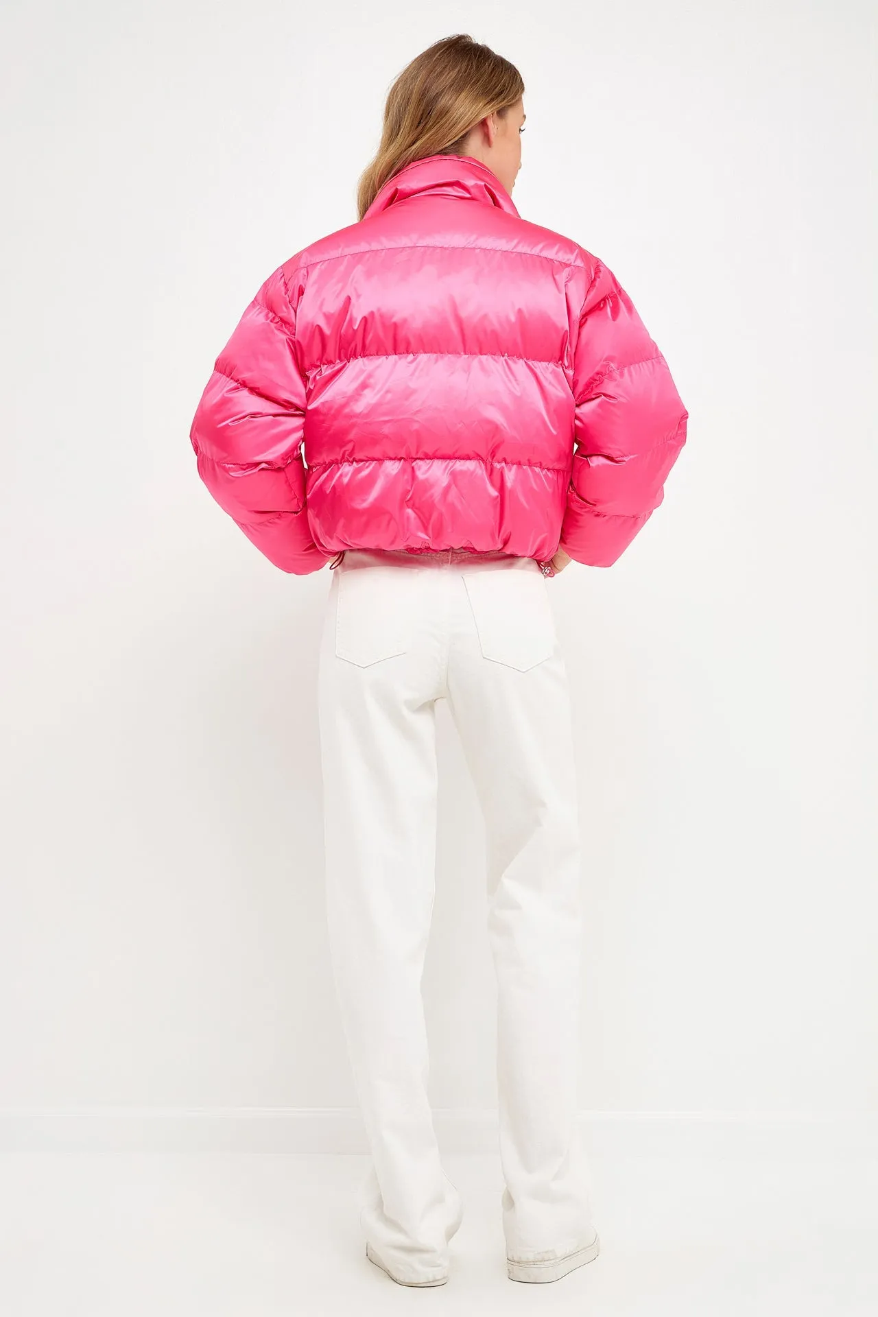 English Factory - Puffer Cropped Jacket