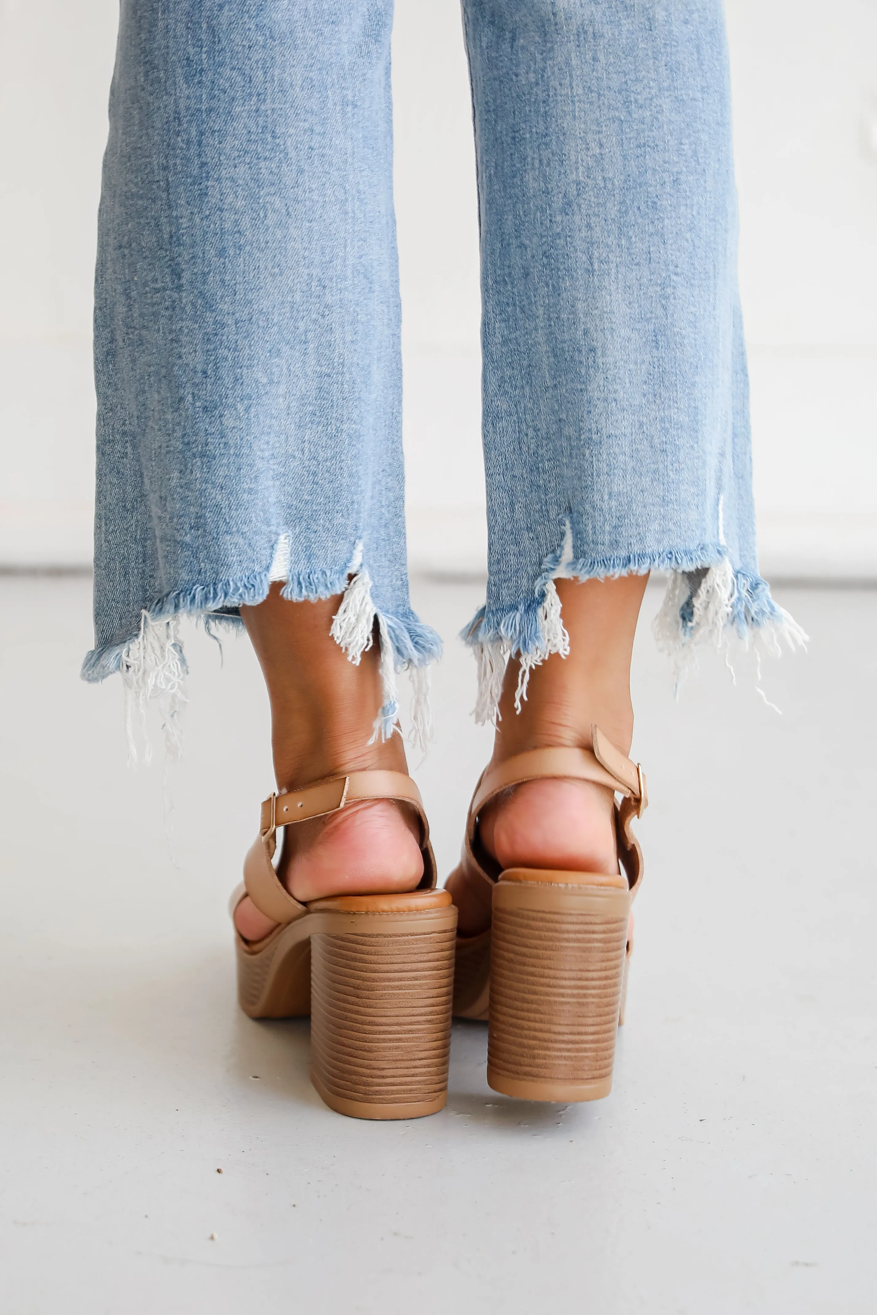 FINAL SALE - Feeling Your Best Nude Platform Heels