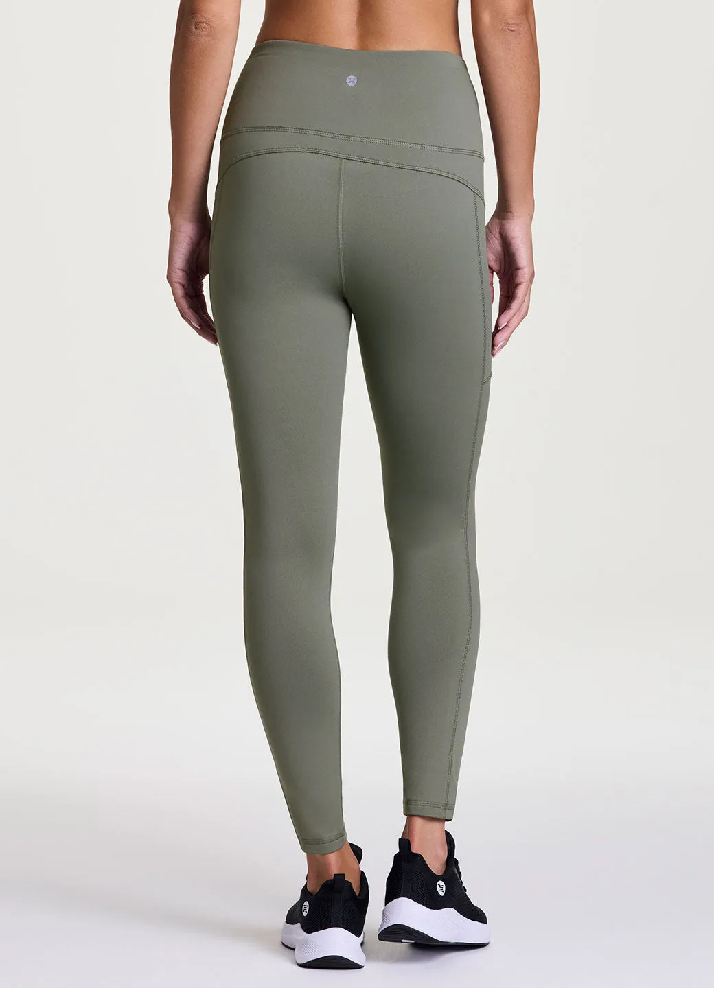 Fleece Lined Zip Pocket Legging