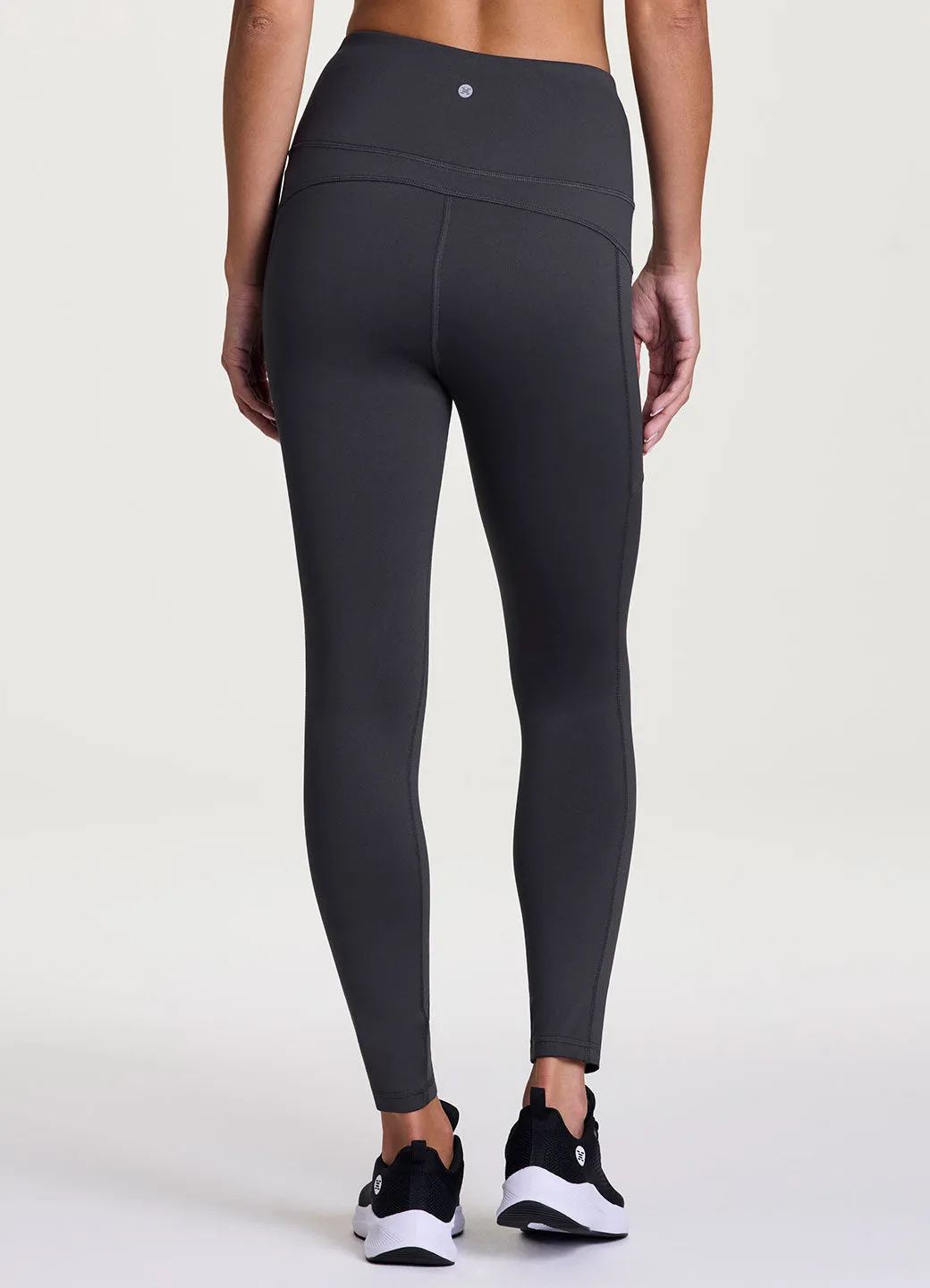 Fleece Lined Zip Pocket Legging