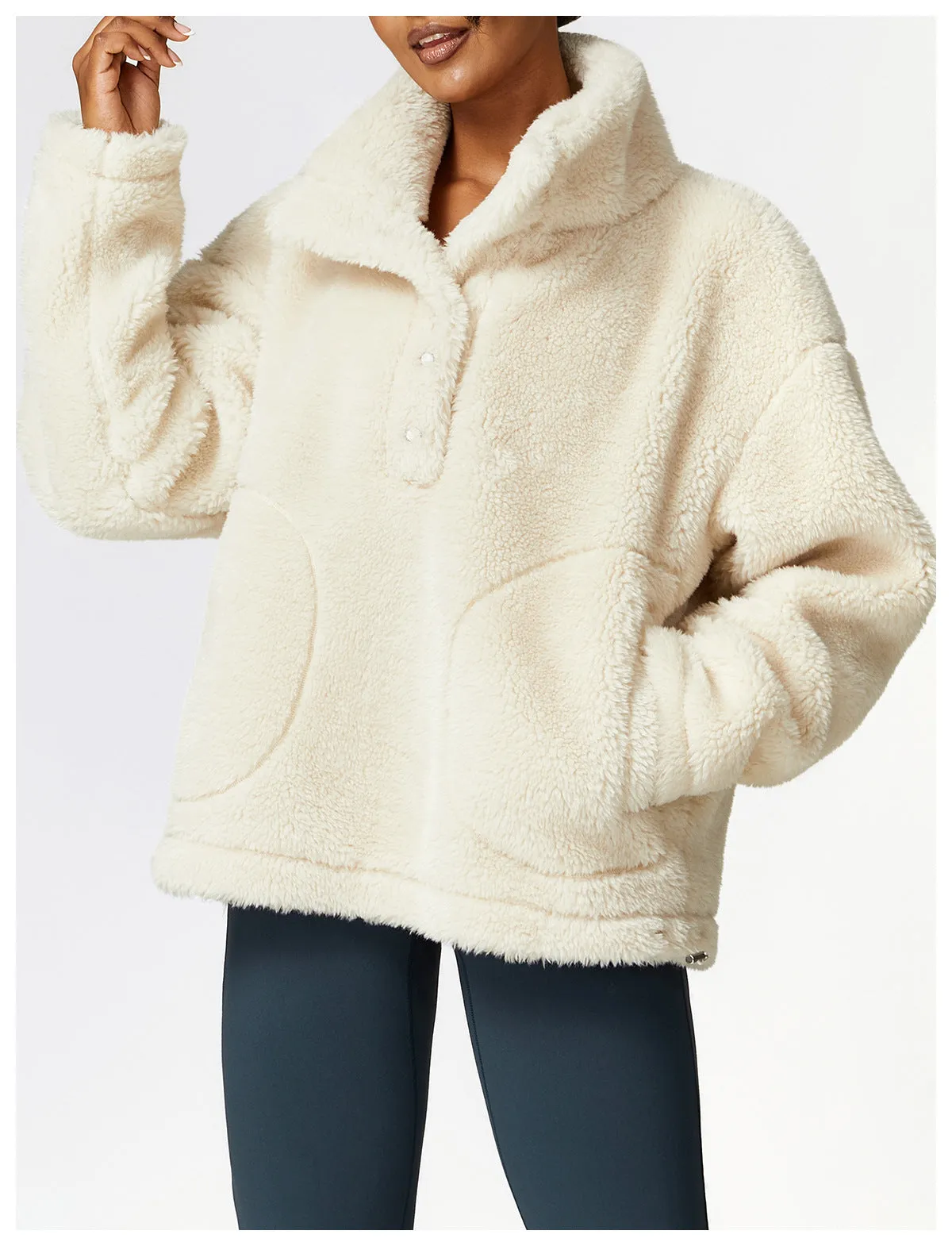 Foxy Faux Fur Pullover