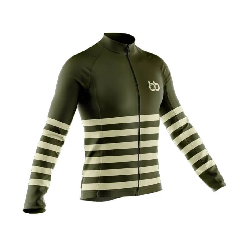 Half Stripes Thermal Club Jersey (GREEN)