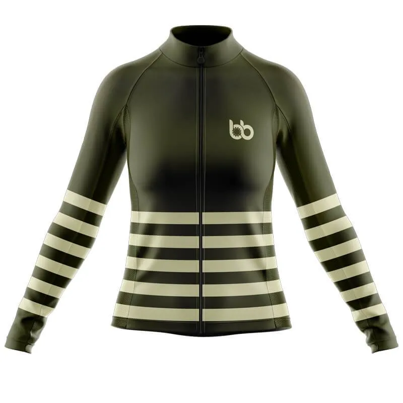 Half Stripes Thermal Club Jersey (GREEN)