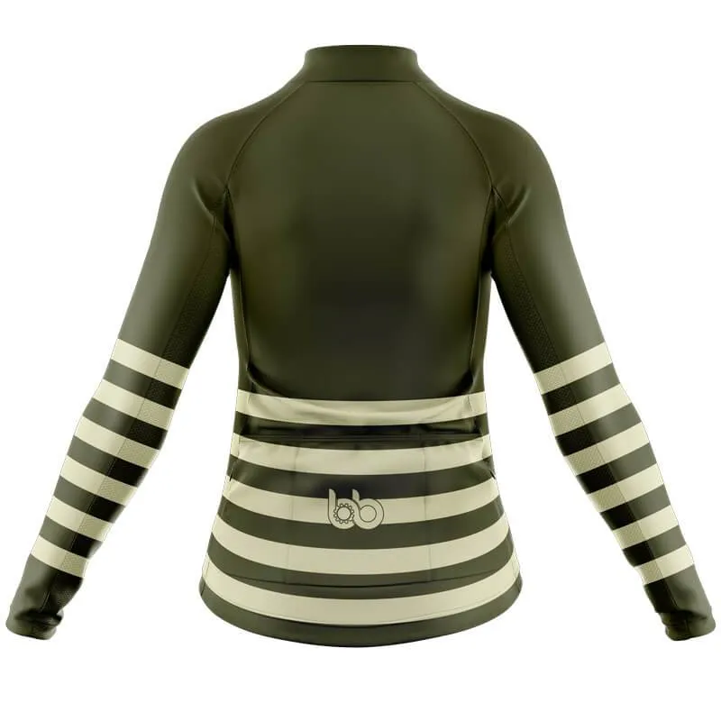 Half Stripes Thermal Club Jersey (GREEN)