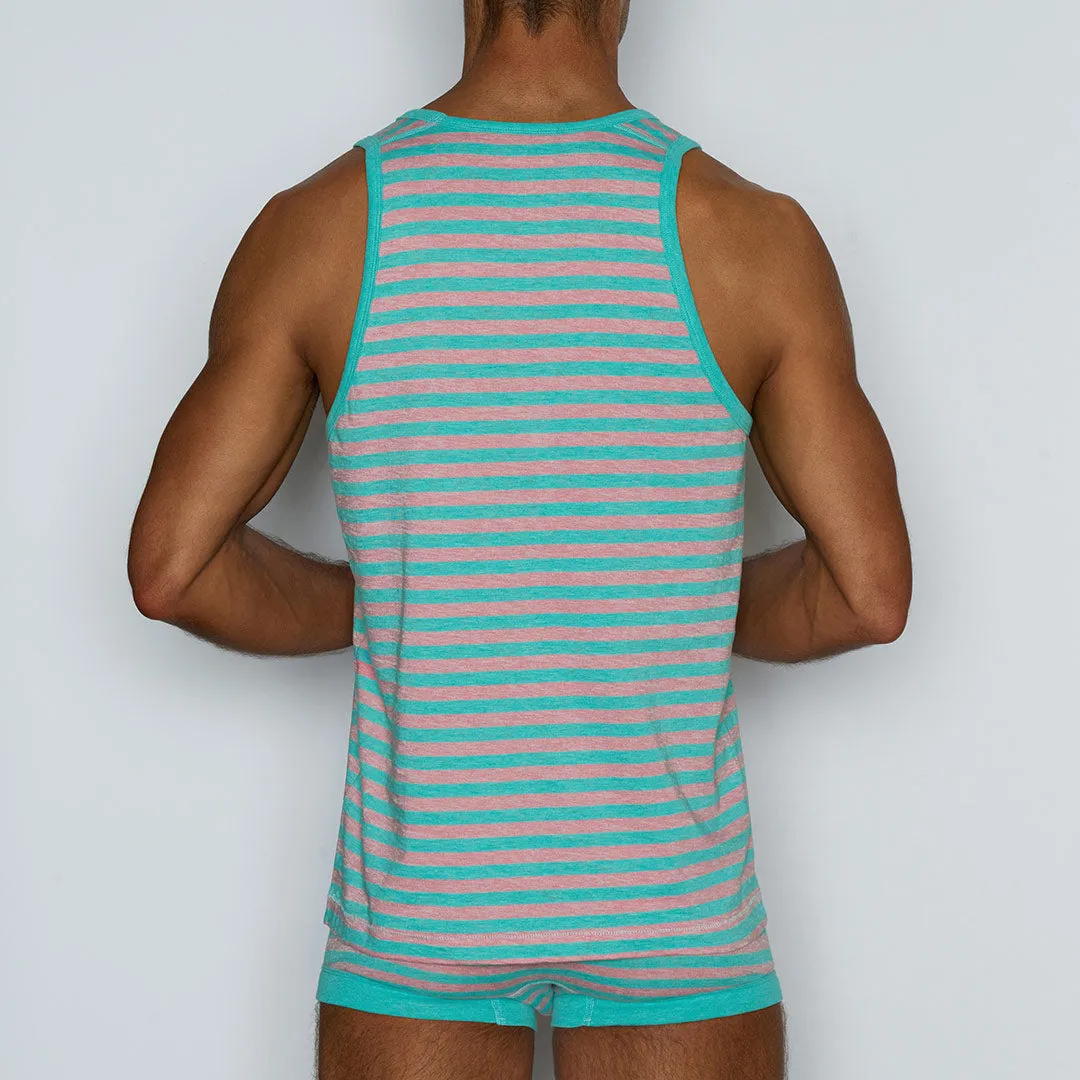 Hand Me Down Relaxed Tank Greko Green