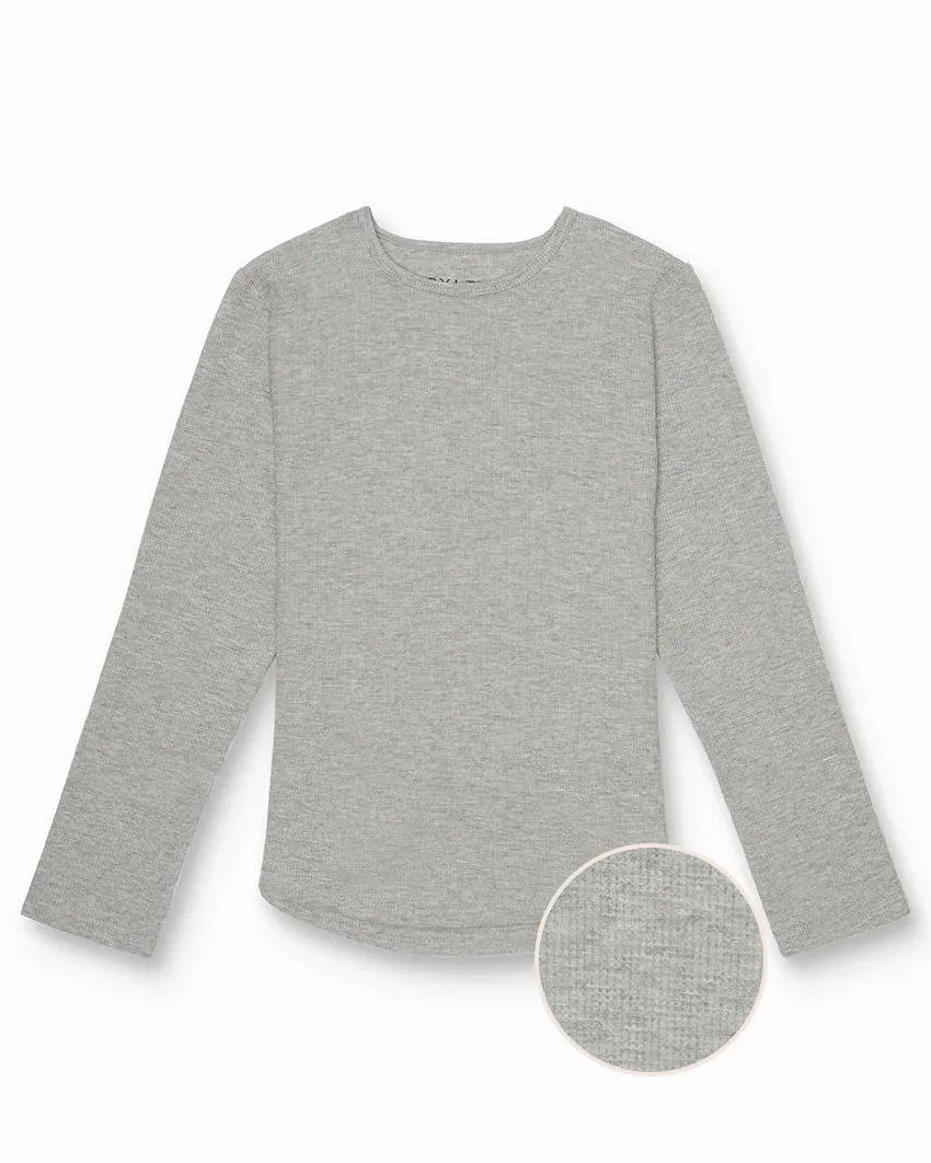 Kid's Thermal Drop-Cut Long Sleeve