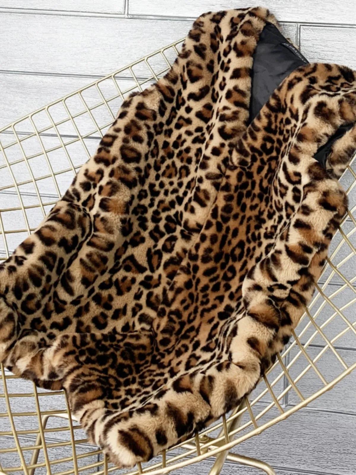 Leopard Fur Vest