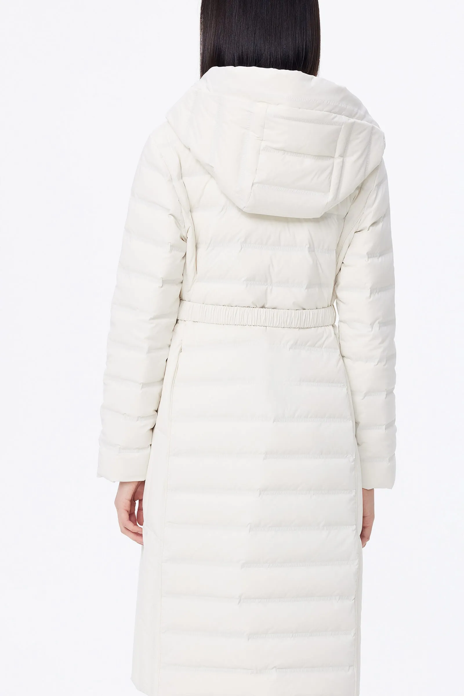 LILY Goose Down Hooded Coat