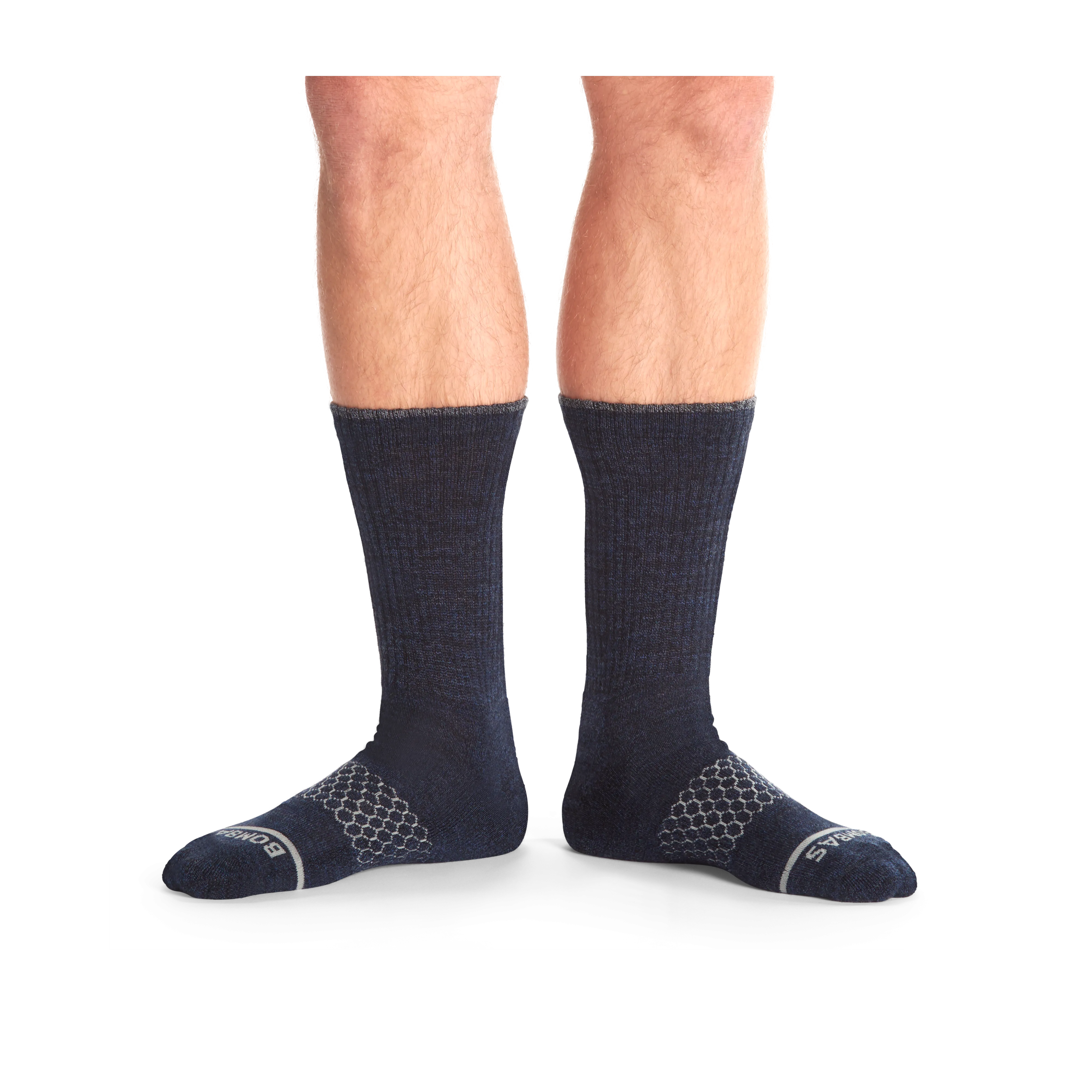 Men's Merino Wool Blend Calf Socks