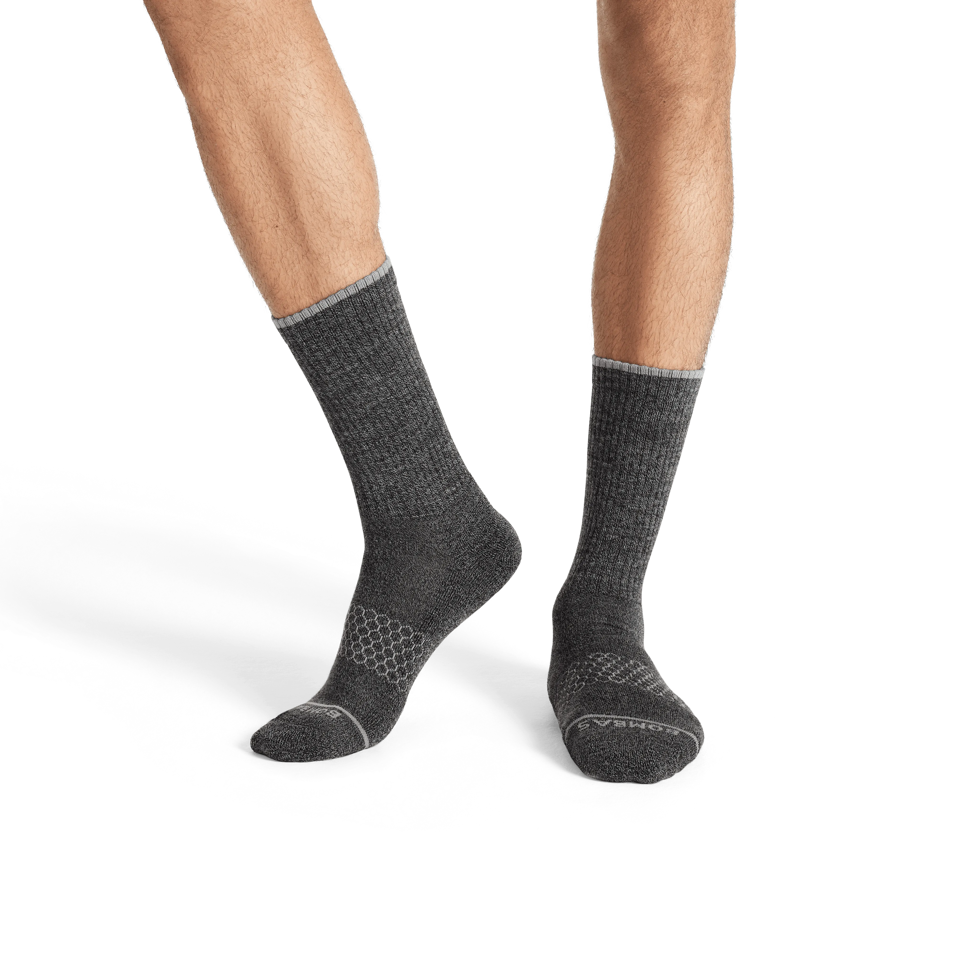 Men's Merino Wool Blend Calf Socks