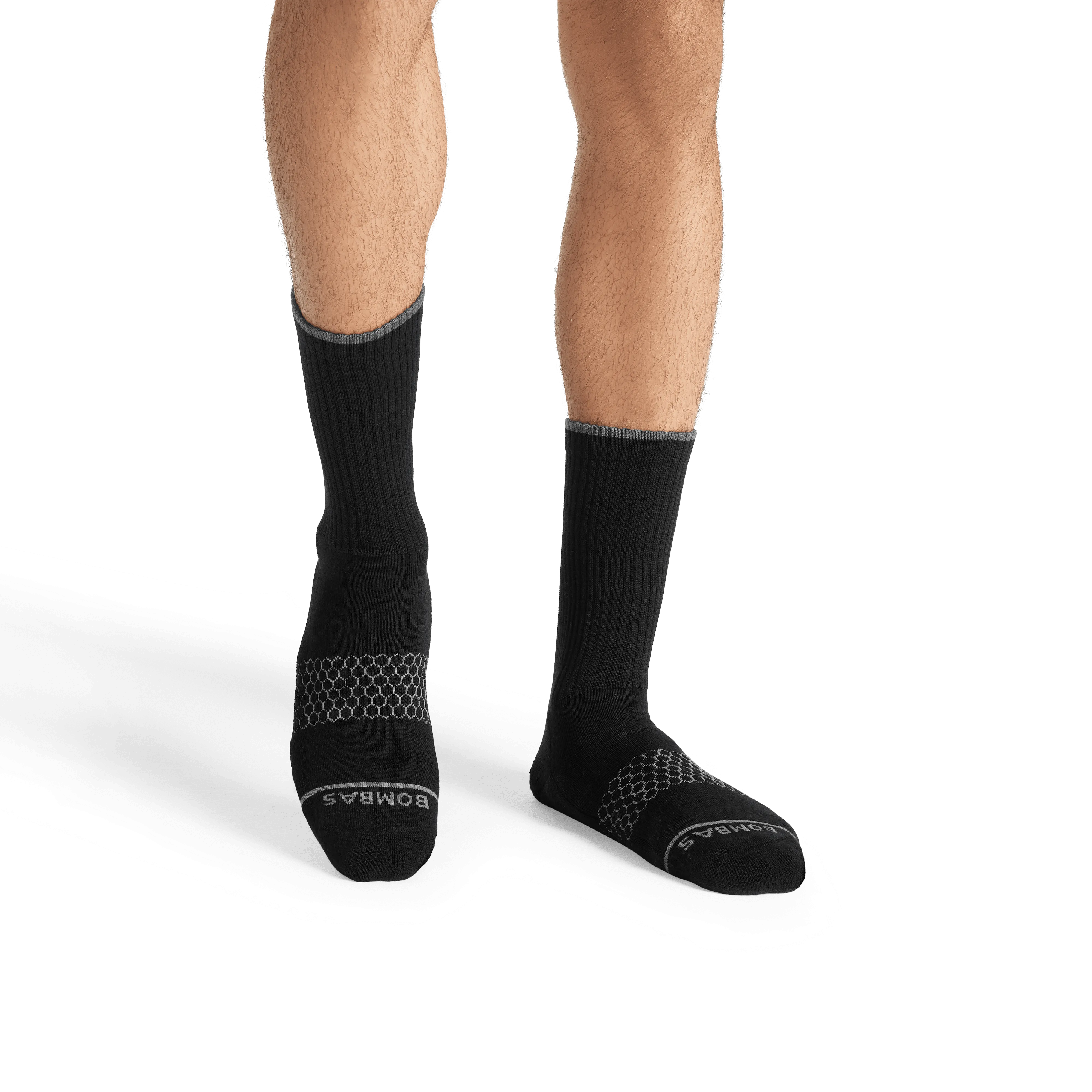 Men's Merino Wool Blend Calf Socks