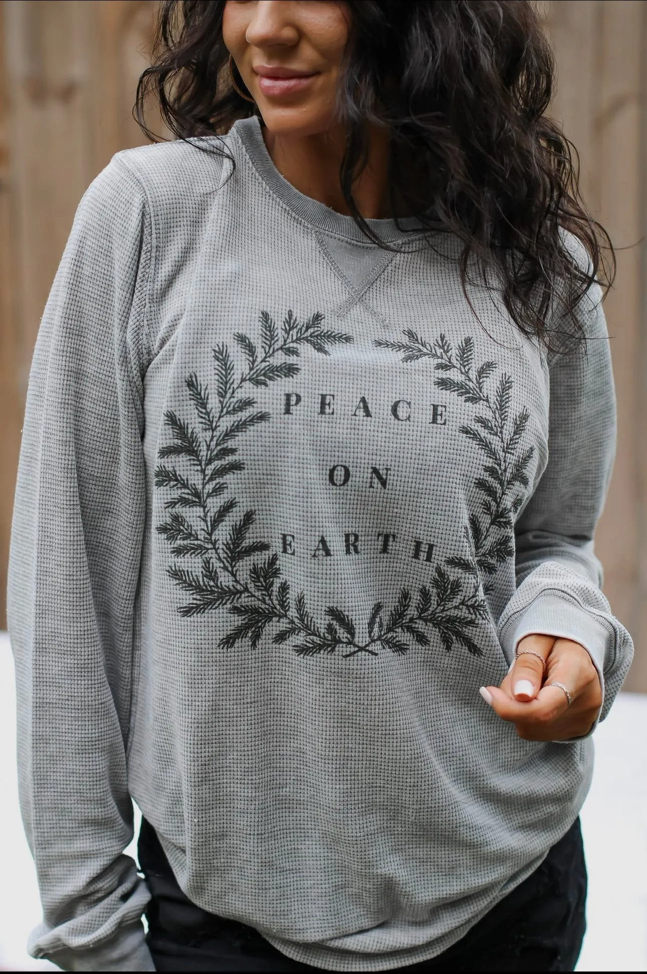 Peace on Earth Long Sleeve Thermal