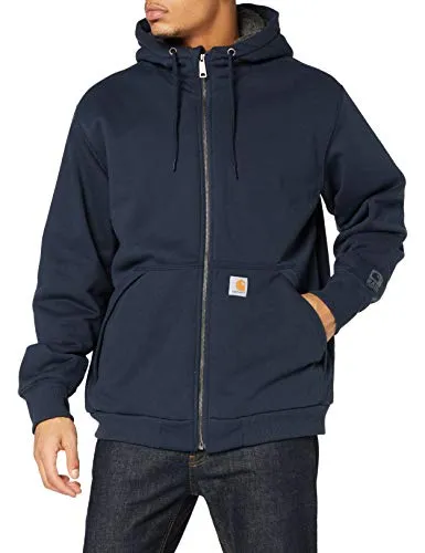 PR ONLY Carhartt 103308 Men's Rain Defender® Relaxed Fit Midweight Sherpa-Lined Full-Zip Sweatshirt