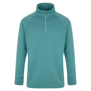 ProQuip Pro-Tech Comfort Stretch 1/4 Zip Midlayer Pullover Top - Porcelain Green