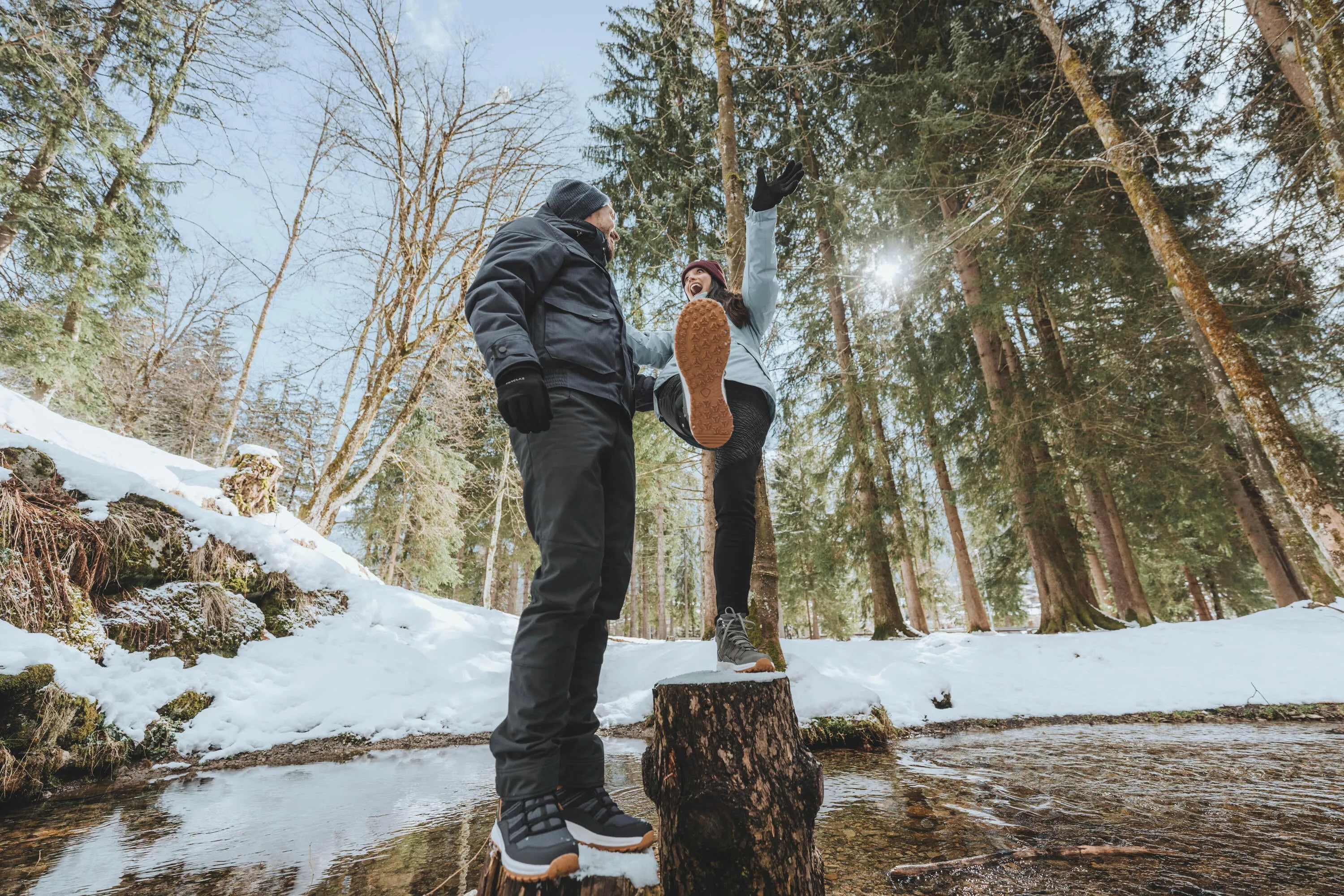 Quechua MEN'S WARM WATER-REPELLENT HIKING Pants - SH500