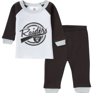 Raiders 2 Pc Thermal PJs (Only 0-6M left)