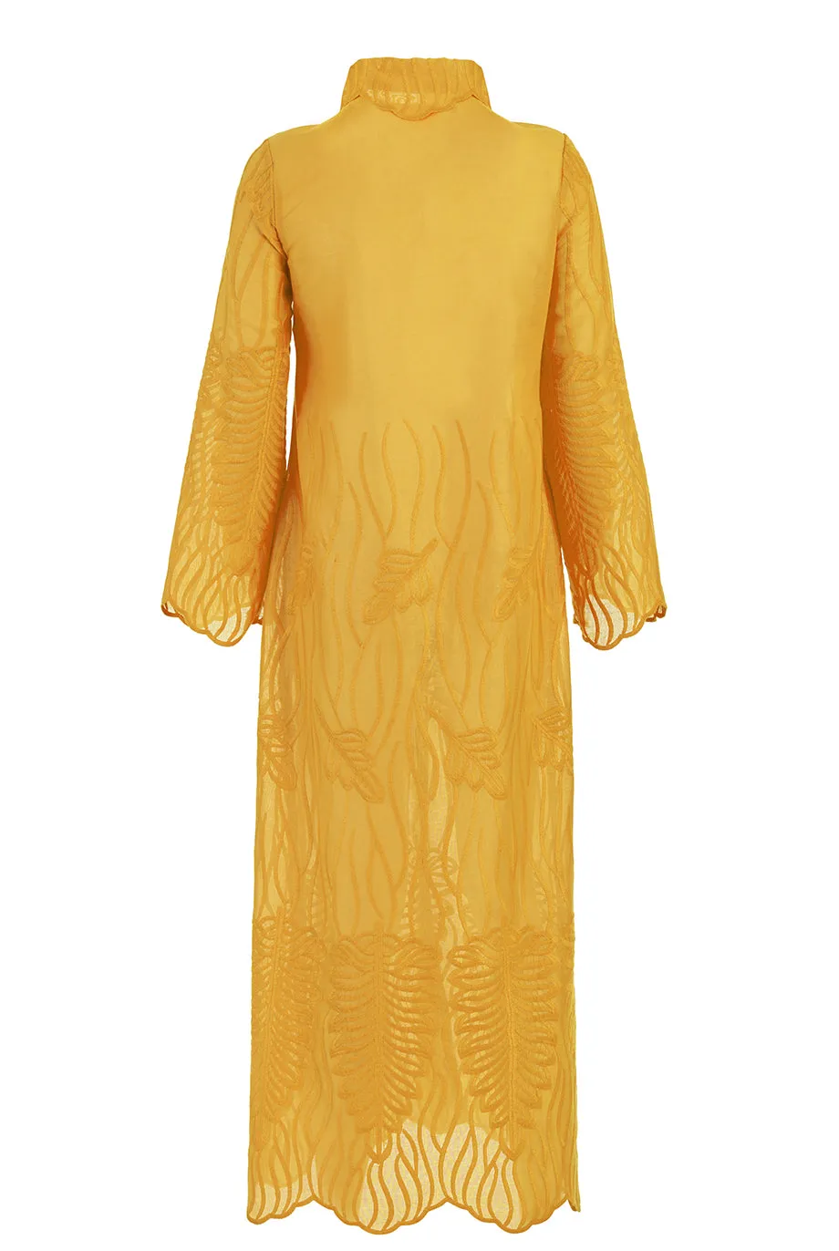 Recycled Alanis Kaftan - Mustard