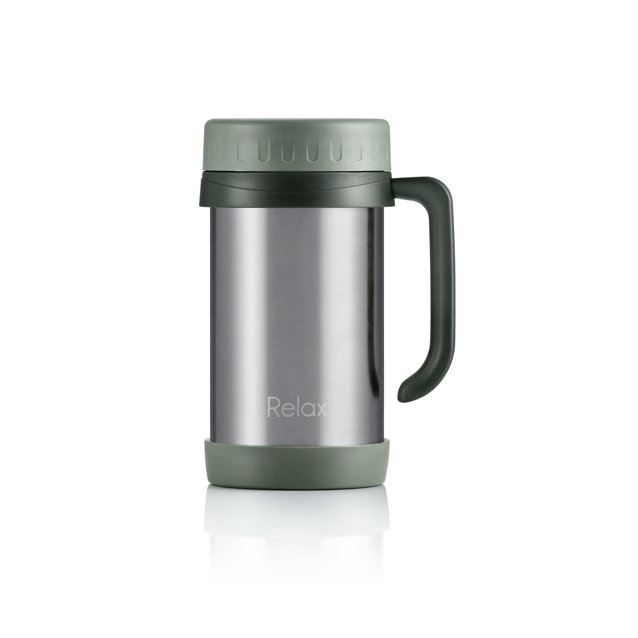 RELAX 500ML CAMERON STAINLESS STEEL THERMAL MUG - CAMP