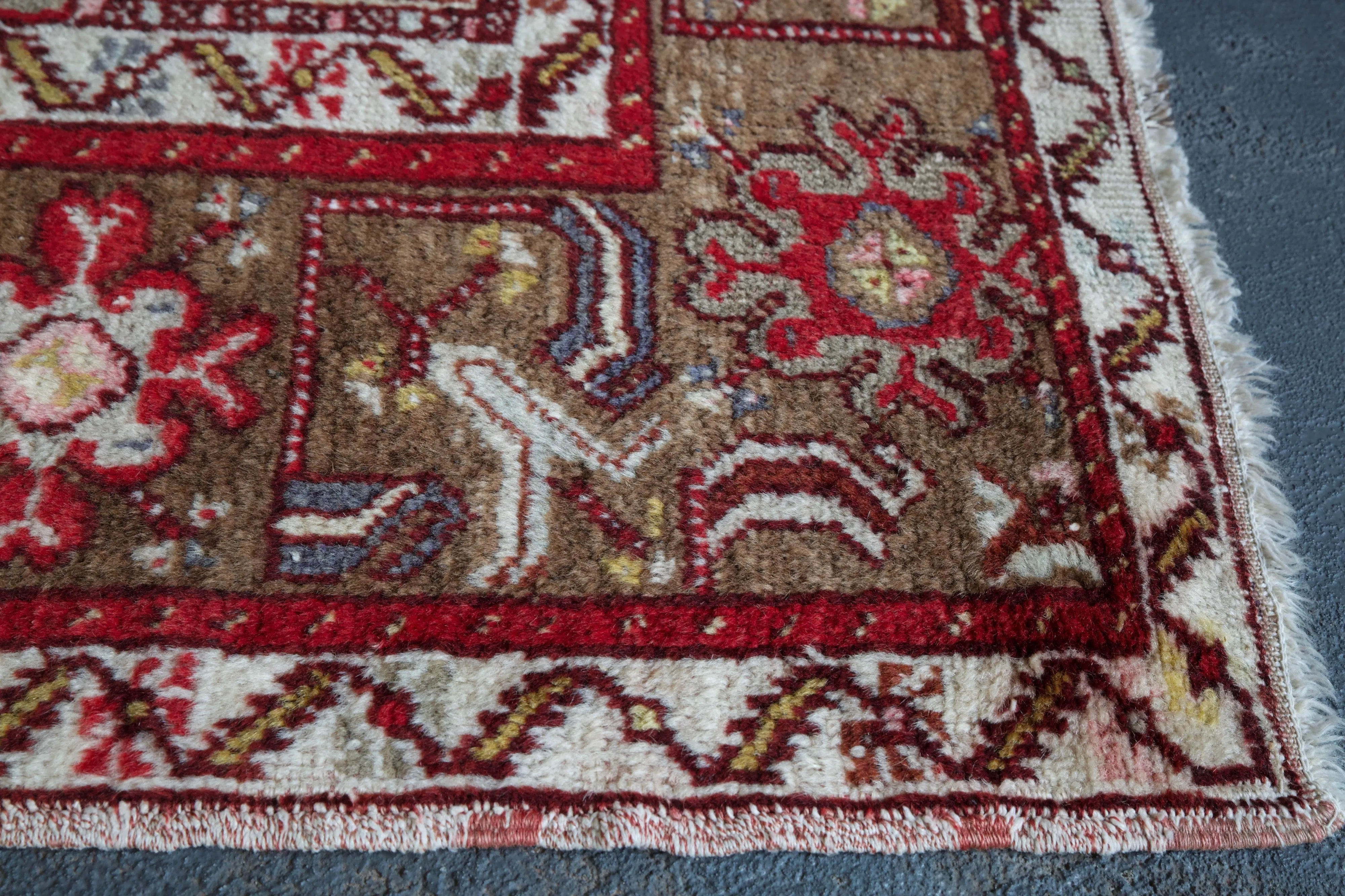 Semi-Antique Turkish Kirsehir Rug 3'7" x 5'7"