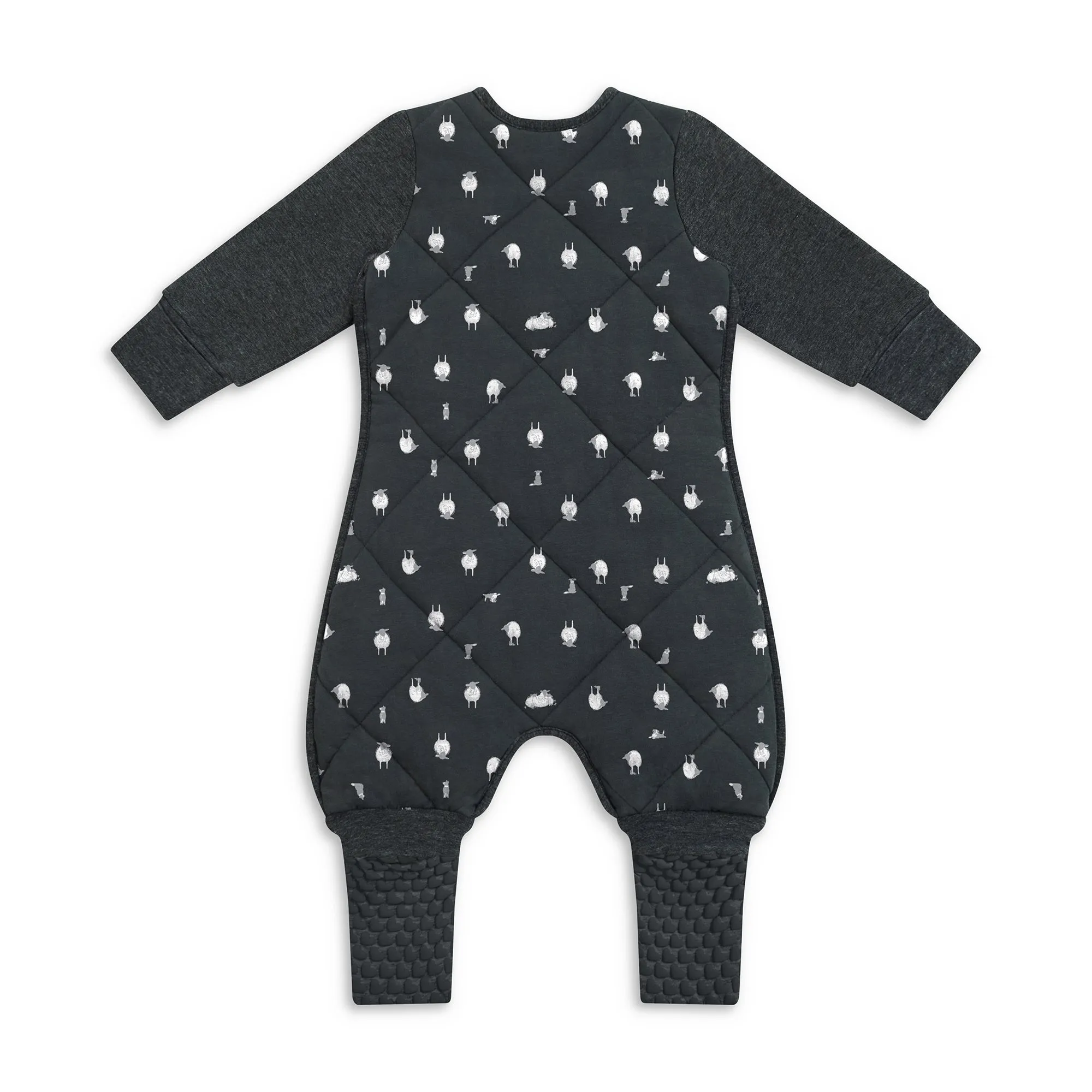 Sleep Suit Organic Warm 2.5 TOG - Lambs Best Friend Charcoal