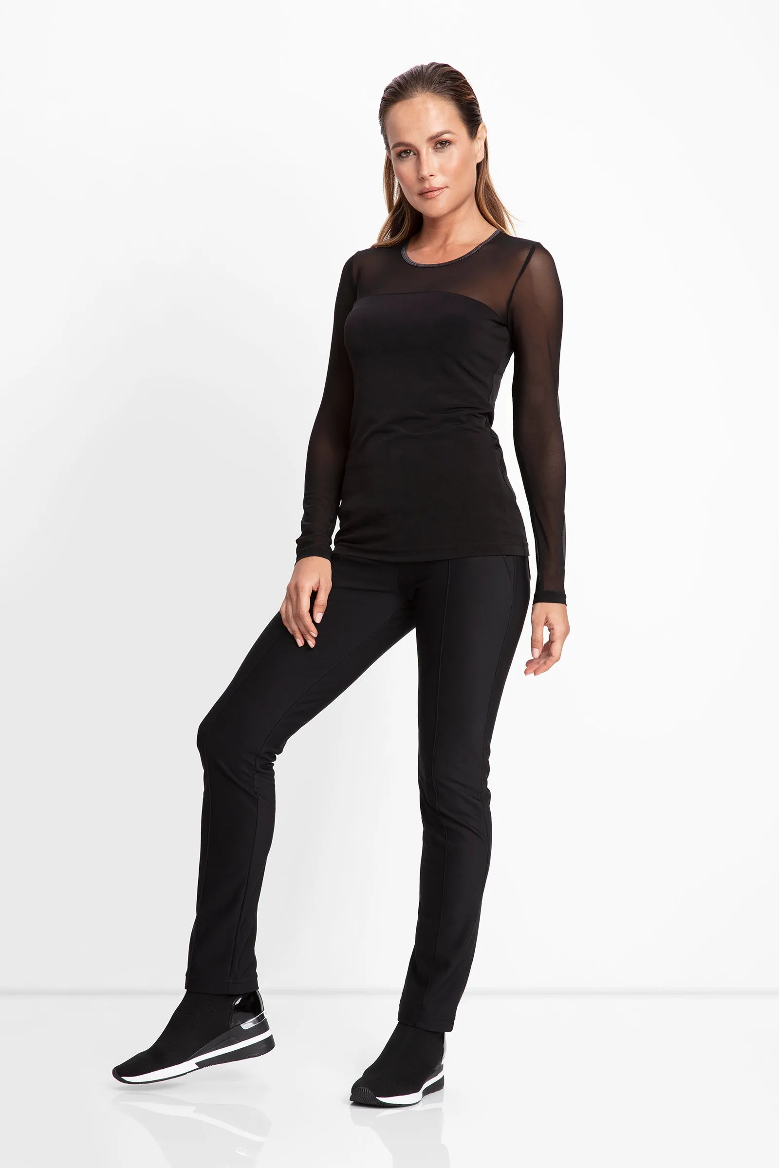 Sonia Cozy Fleece-Lined High Rise Pant