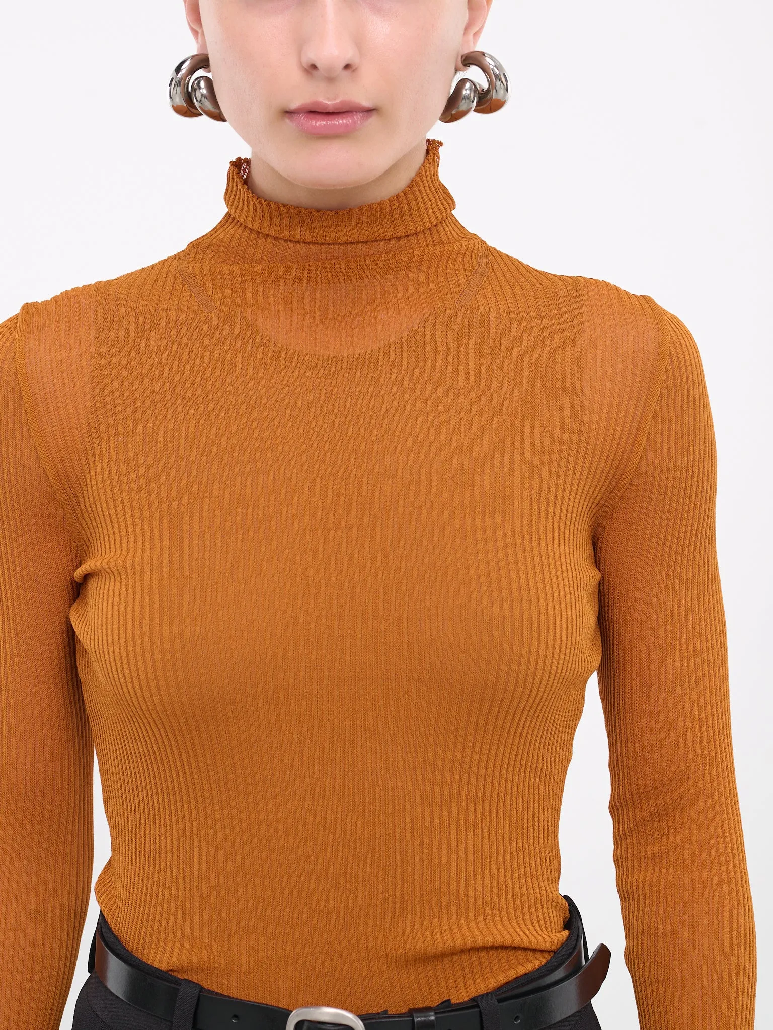 Sweet Mystery Turtleneck (SWEET-MYSTERY-K6-ORANGE)