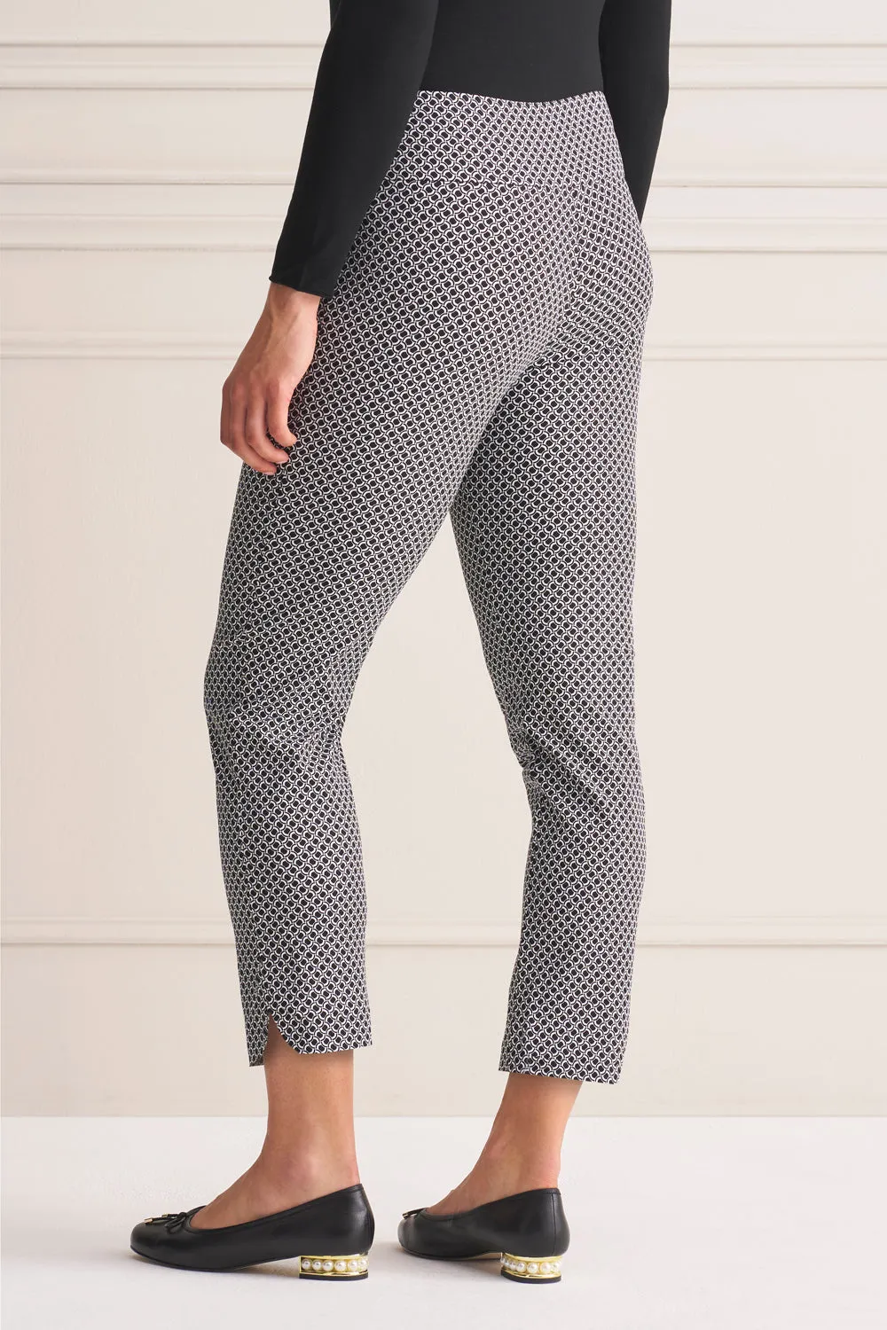 Texture Print Pant - Geo Print