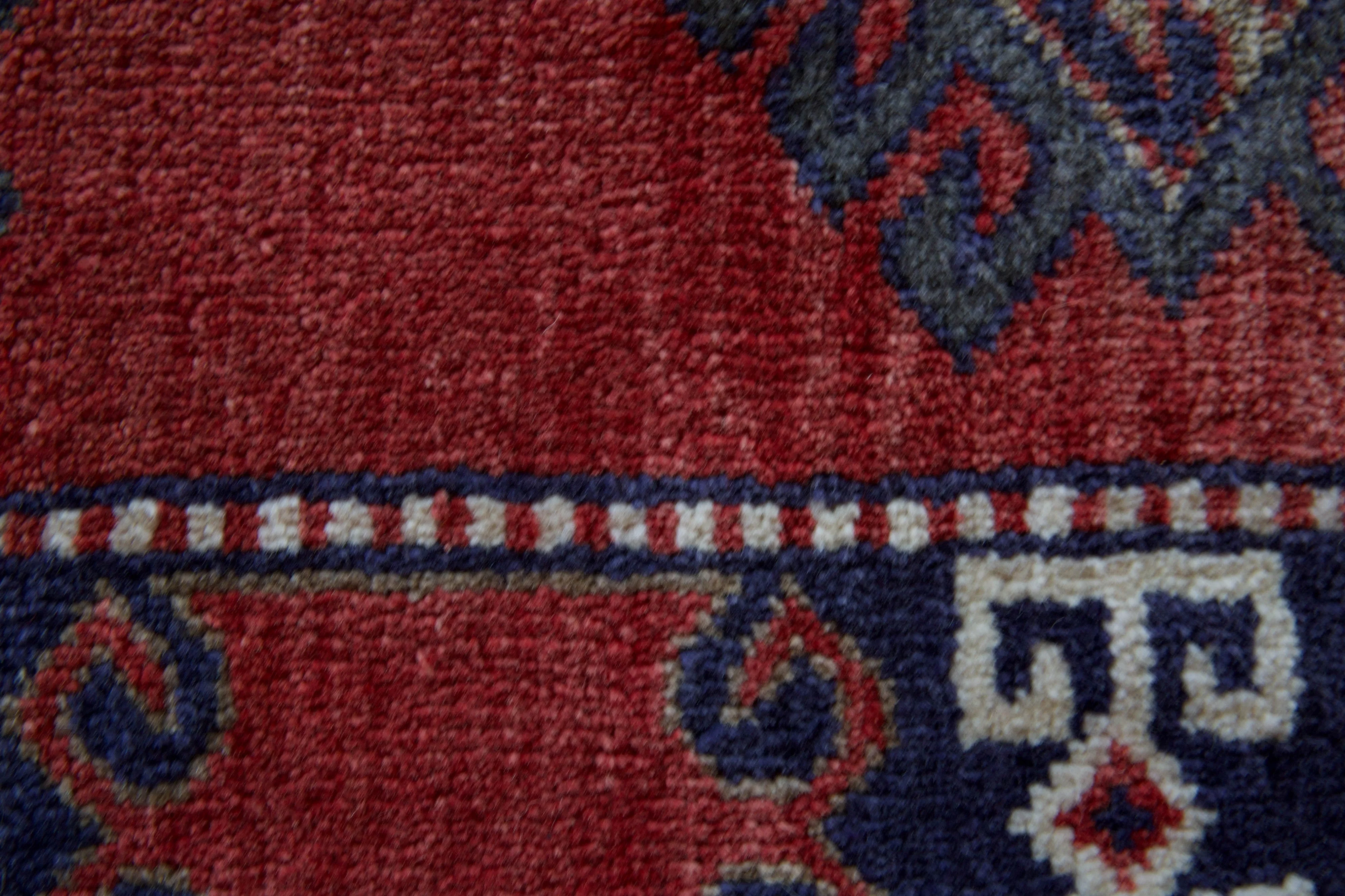 Vintage Turkmen Rug 3'4"x6'7"