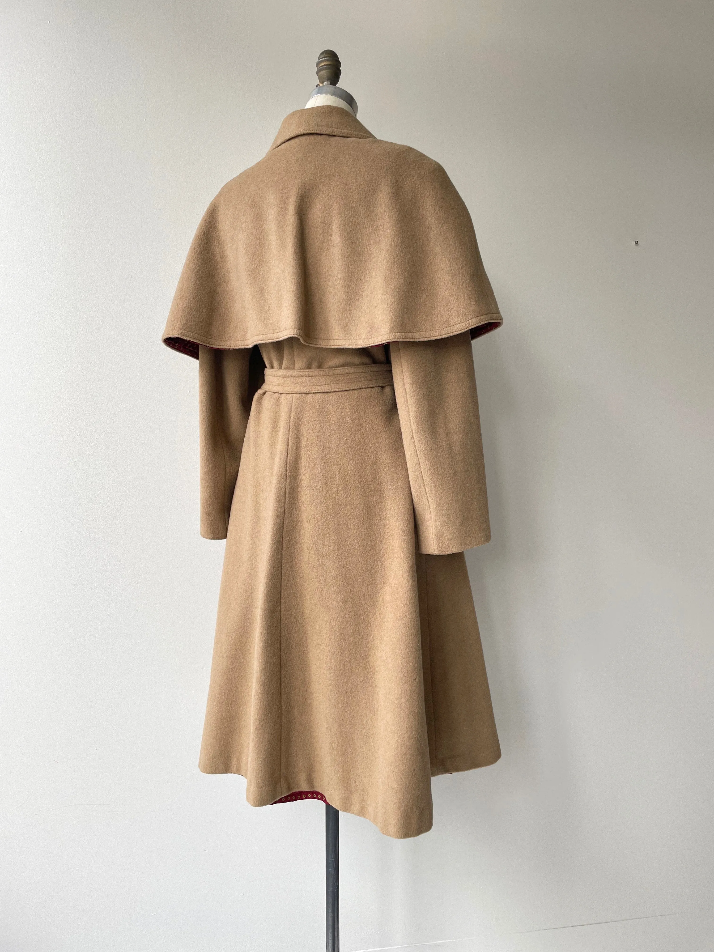 Wolfstaedter Camel Wool Trench