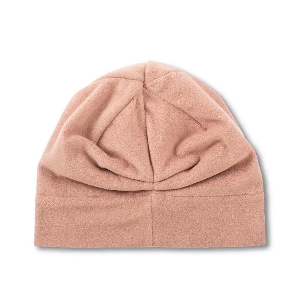 Women's Lined Recycled Fleece Beanie with Ruched Back